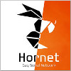 Hornet logo du site hornet.com