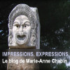 Impressions, Expressions logo du site marieannechabin.fr