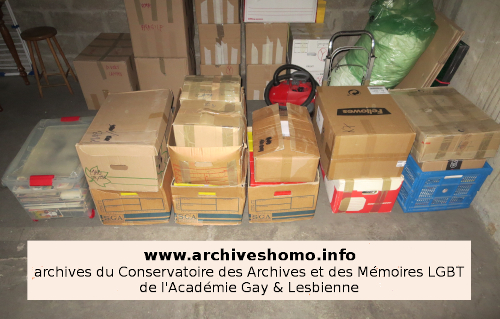 Fonds d'archives du magazine Mâles A Bars au Conservatoire des Archives et Mémoires LGBTQI de l'Académie Gay et Lesbienne