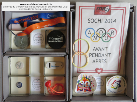 Collection 1er OutGames et Fédération associations sports France