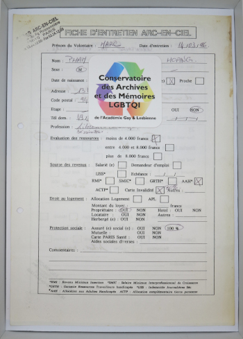 AIDeS Arc-en-Ciel questionnaire social intrusif