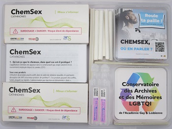 Collection gobelets Narcotiques Anonymes LGBTQIA+