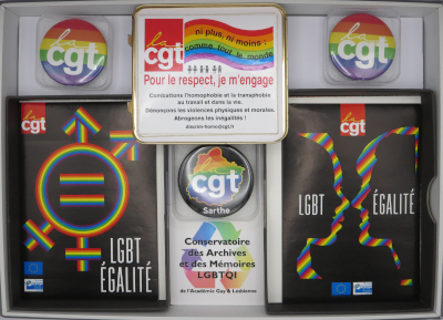 Collection La CGT LGBT égalité Collection La CGT LGBT = égalité