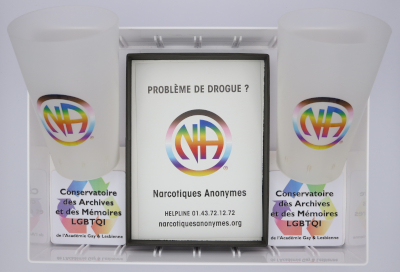 Collection gobelets Narcotiques Anonymes LGBTQIA+