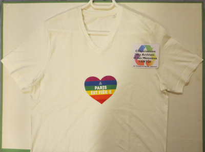 T-shirt Paris est Fi&egrave;r-e Ville de Paris