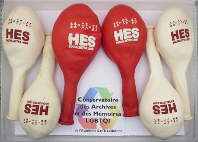 Collection de balons HES Socialistes LGBT