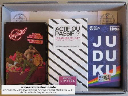 Collection de Jeux Gay Bar ¤ Actif ou Passif ¤ Ju Du Ku