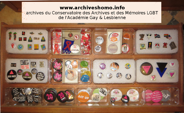 Collection de Pins - Badges - Bracelets LGBTQI