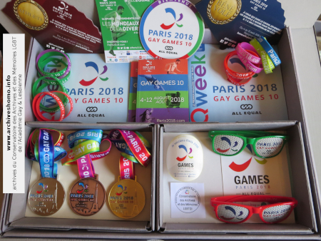 Collection Gay Games 10 (Paris 2018)