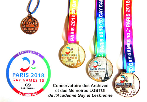 Collection de Médailles des Gay Games