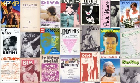 Exemples de couvertures de presse LGBTQI